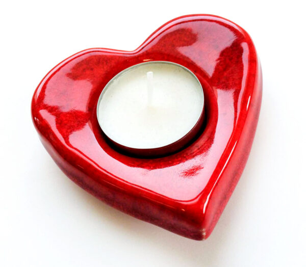 CUORE PORTACANDELA