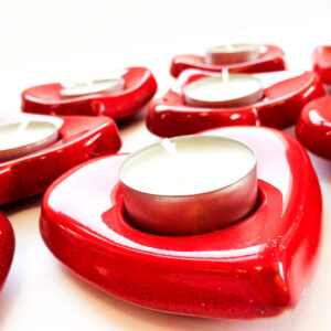 CUORE PORTACANDELA - immagine 2