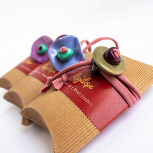 bracciali in ceramica e stoffa
