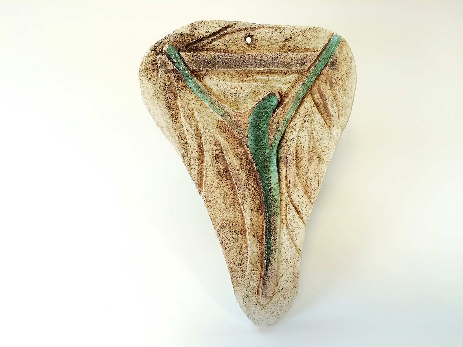 Crocifisso grande in ceramica