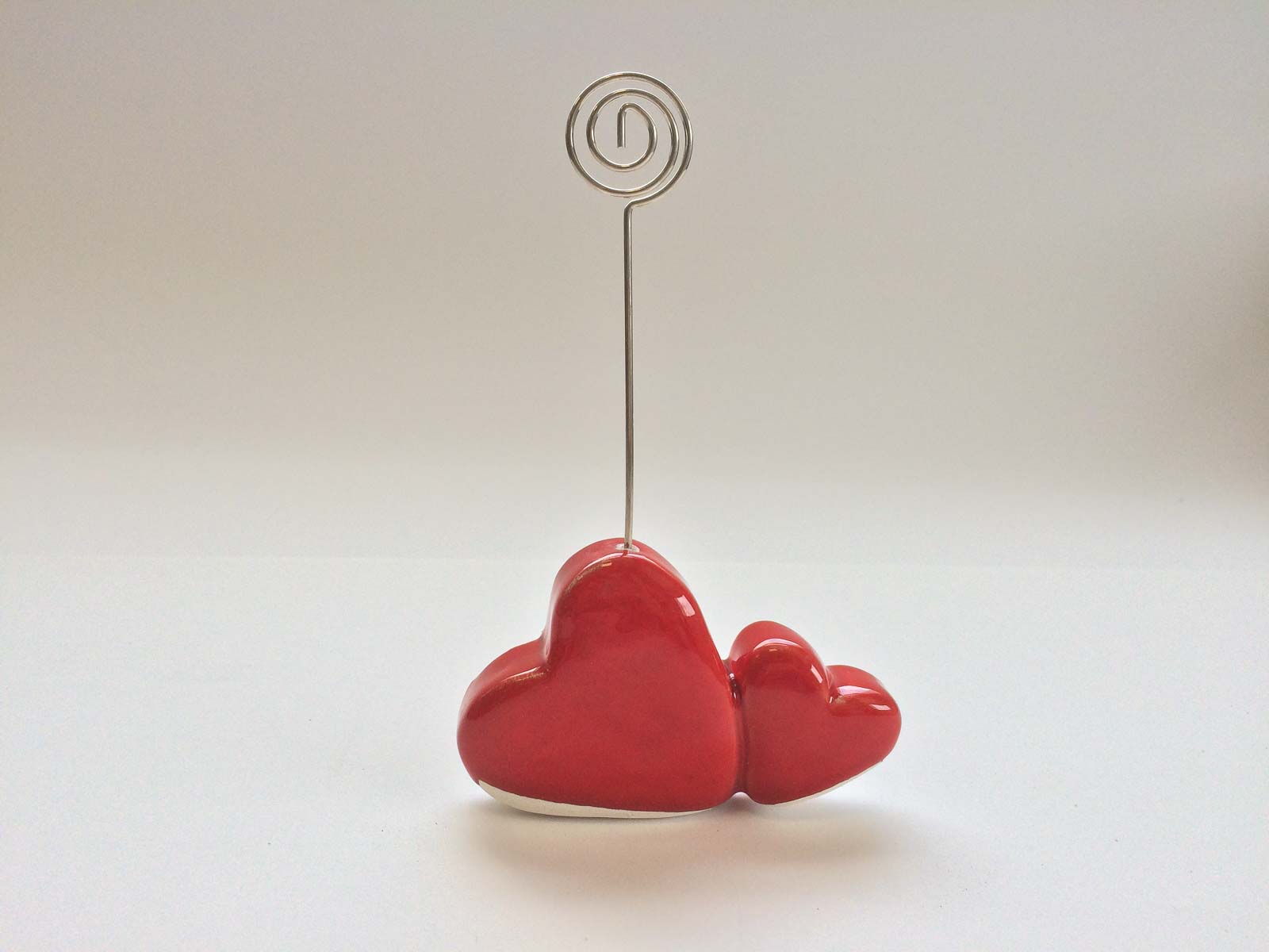 Due di cuori. Porta messaggio