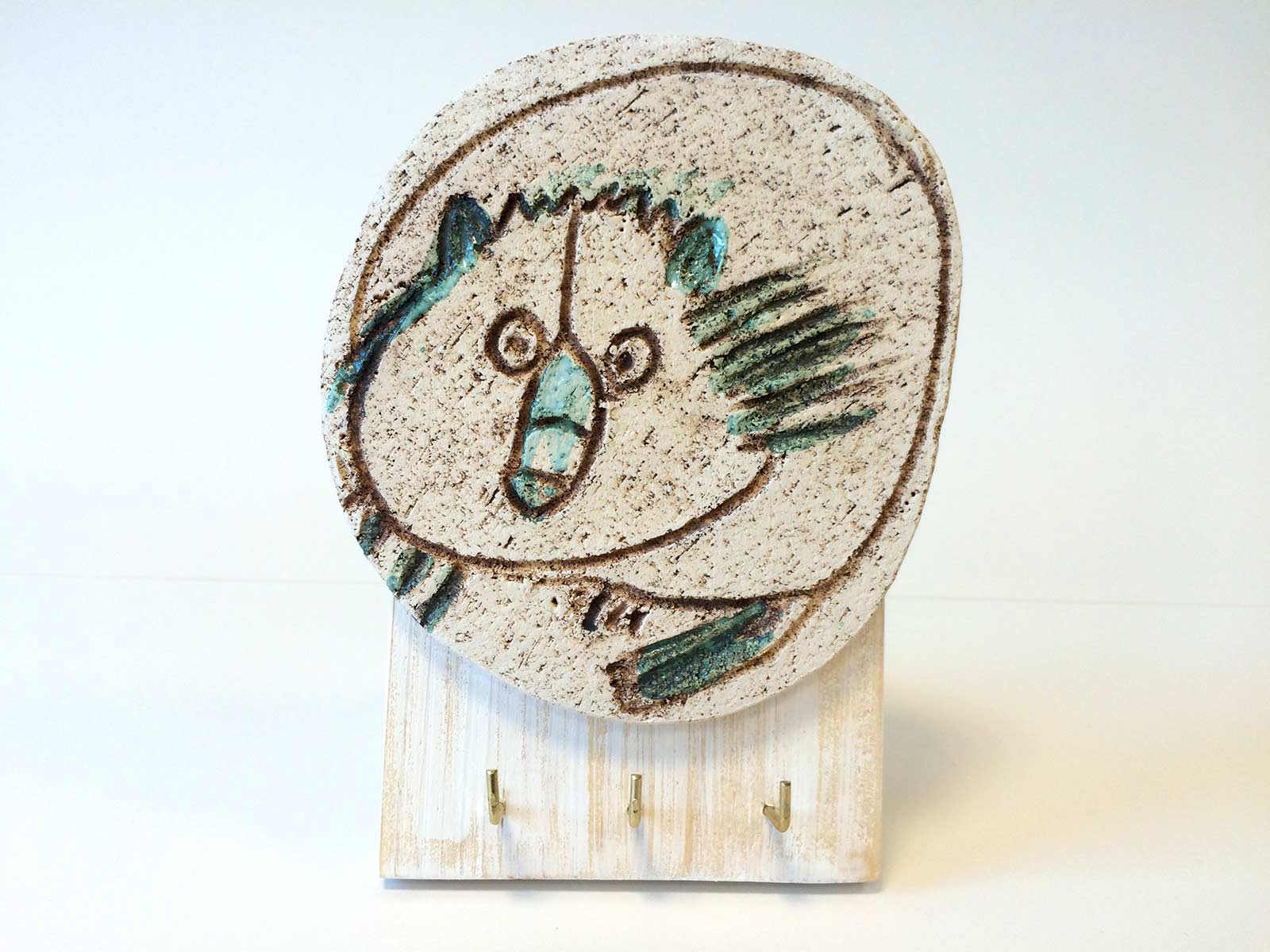 Portapresine in ceramica orso