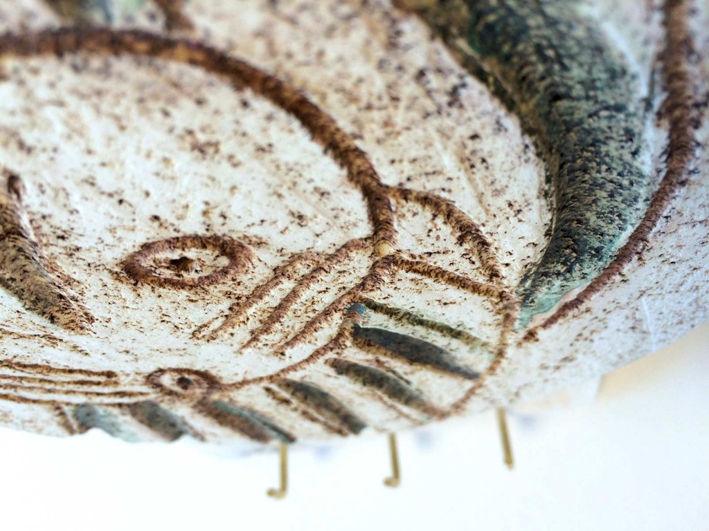 Dettaglio portapresine in ceramica 2